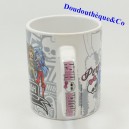 Mug MONSTER HIGH multi personnages en céramique Mattel 2012 10 cm