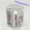 Mug MONSTER HIGH multi characters ceramic Mattel 2012 10 cm