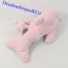 Plush orca MARINELAND pink and white and its baby 28 cm