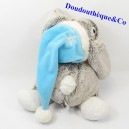 Plush rabbit CMP scarf LES ORRES white and gray 35 cm