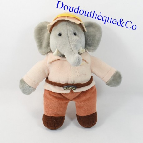 Plush Babar elephant GUND Babar explorer 37 cm