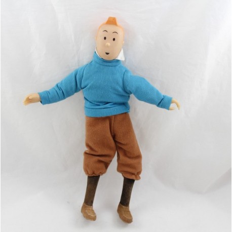 Articulated doll Tintin TYCO vintage 1995 BD Tintin and Snowy 27 cm