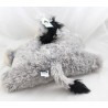 Burro trufa de peluche JELLYCAT gris negro cojín almohada mascotas 39 cm