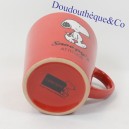 Mug Snoopy THE CONCEPT FACTORY Snoopy's Attitude red 10 cm