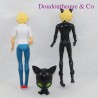 Set of 3 miraculous adrien, Chat Noir and Plagg figurines