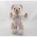Teddybär GESCHICHTE DES GELENKBÄREN CHINÉ HO2156 beige Langhaar 30 cm