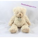 Peluche ours HISTOIRE D'OURS Calin'ours beige HO1154 23 cm