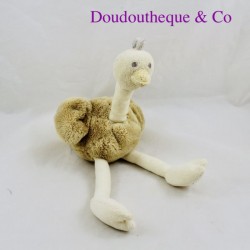Doudou ostrich JACADI beige bird