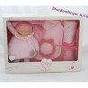 Babi Corolle rosa Pixie Geburtsbox mit Glockendeckel
