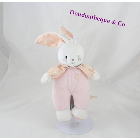 Doudou conejo DODIE rosa mi manta de amor 24 cm