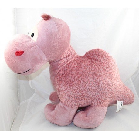 Plüschdinosaurier MAX & SAX pink Carrefour großes Modell 60 cm Plüschdinosaurier MAX & SAX pink Carrefour großes Modell 60 cm