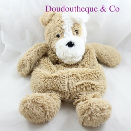 Peluche range pyjama chien ETAM bouillotte beige Peluche range pyjama chien ETAM bouillotte beige