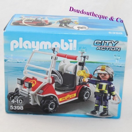 Jefe de Bomberos de Playmobil y su coche City Action 5398