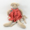 Plush Nini the mouse MOULIN ROTY and his baby The Big Family 45 cm