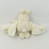 Doudou rabbit JELLYCAT and its beige cover 18 cm