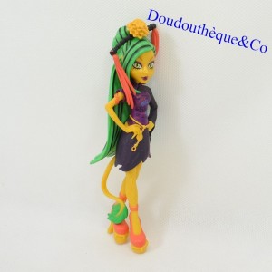 Monster High MATTEL Jinafire Lange grüne und gelbe Figur 15 cm