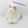 TEDDYKOMPANIET grau und weiß gestreifter Schwanz Hund Plüsch 37 cm