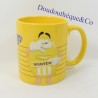 Mug M&M'S jaune Edition limitée "WANTED" céramique 2013 10 cm