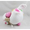 Peluche publicitaire lapin M&M'S Kingsway Jaune déguisé en lapin de Pâques 22 cm