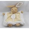 KALOO Pure Leaf Beige Weiße Kaninchen Puppendecke 25 cm