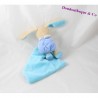 Doudou handkerchief rabbit BABY NAT' Luminescent star blue moon 16 cm
