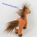 Peluche cheval DREAMWORKS Spirit le cheval brun 20 cm
