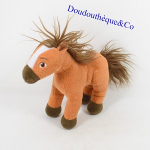Peluche cheval DREAMWORKS Spirit le cheval brun 20 cm