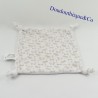 Flat blanket Horse TEX CARREFOUR white and brown 20 cm