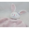 Doudou conejo plana KIMBALOO lazo cabeza azul rosa sala 33 cm
