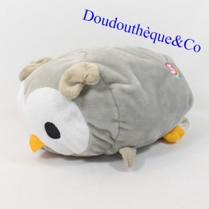 Peluche Oiseau Gris STACKINS Stackable Friends 25 cm