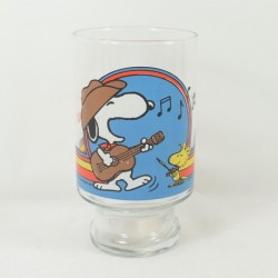 PeanutS dog vase Snoopy and Woodstock vintage Schulz 1965