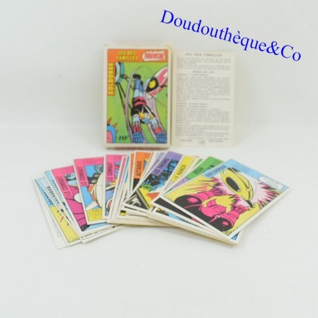 Kartenspiel 7 Familie Goldorak Edition Fernführantenne 2 1978 Kartenspiel 7 Familie Goldorak Edition Fernführantenne 2 1978