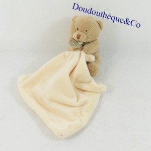 Doudou handkerchief bear DOUDOU ET COMPAGNIE beige handkerchief 10 cm