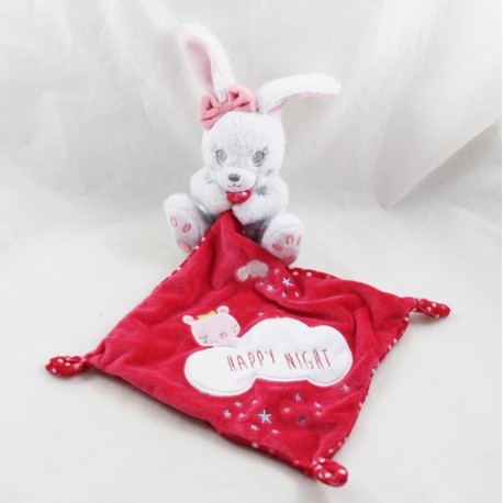 Hasentaschentuch Kuscheltier SIMBA TOYS BENELUX Happy Night rosa Teddybär13 cm Hasentaschentuch Kuscheltier SIMBA TOYS BENELUX Happy Night rosa Teddybär13 cm