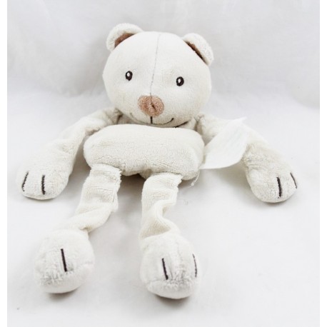 Doudou Halbflachbär KIMBALOO beige La Halle 25 cm Doudou Halbflachbär KIMBALOO beige La Halle 25 cm