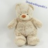 Peluche ours SIMBA TOYS NICOTOY marron chiné 33 cm