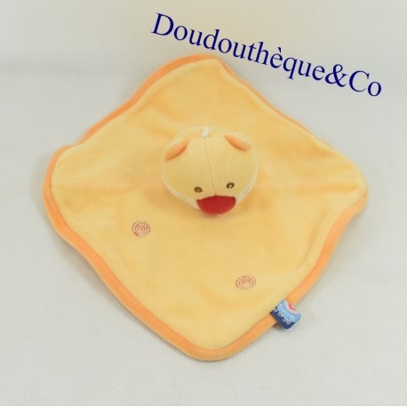 Flaches Kuscheltier Katze GERSTE ZUCKER orange Spiralmuster 20 cm Flaches Kuscheltier Katze GERSTE ZUCKER orange Spiralmuster 20 cm