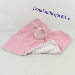 Blanket flat rabbit PRIMARK pink stars Baby Comforter 30 cm
