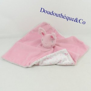 Manta conejo plano PRIMARK estrellas rosas Edredón bebé 30 cm