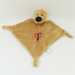 Doudou flacher Löwe Rugby MIST OF DREAM Toulouse Stadion TS 29 cm