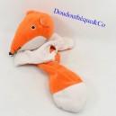 Doudou Puppe Fuchs NATUR UND ENTDECKT rot und weiß 25 cm