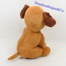 Perro de peluche ZEEMAN marrón sentado 25 cm