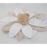 Doudou flat bear DOUDOU AND COMPANY petals catch dreams beige 26 cm