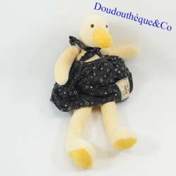 Doudou Jeanne la cane MOULIN ROTY The Great Family goose duck black dress 30 cm