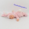 Baby Puppe Kaninchen ANNE GEDDES rosa Baby Bunnies länglich 30 cm