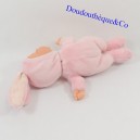 Baby doll conejo ANNE GEDDES rosa Baby Bunnies alargados 30 cm