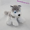 Peluche perro IMAGIN Husky gris azul azul ojos 17 cm