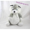Gefüllte husky Hund RODADOU schwarz weiß graue wolf 40 cm