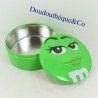 Metal box M&M'S m&ms Miss Green round shape for chocolate