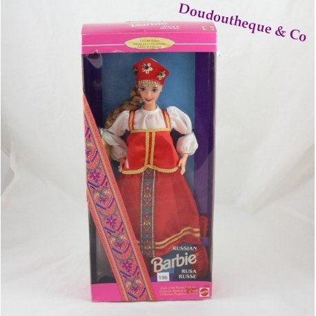 Bambola Barbie principessa russa MATTEL russo bambola da collezione del mondo